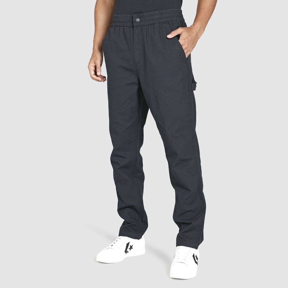 Black converse carpenter pants